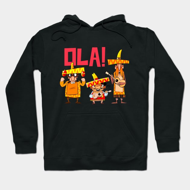 Ola! Hoodie by KreativPix